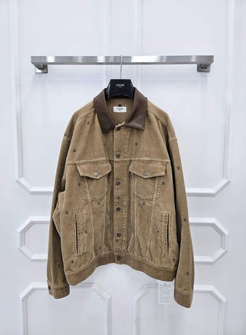 CELINE Baumwollcordjacke L RV0U70J76 156860466