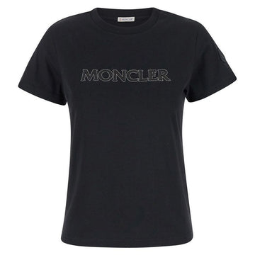 MONCLER モンクレール 24FW キュービック ロゴ Tシャツ ブラック 8C000 21 89AIJ 999 117410291