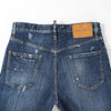 Dsquared2 Blue Wash Distressed & Paint Detail 642 Jeans 156890851 [P]