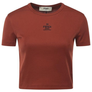 FENDI Rust Baumwoll-T-Shirt 156891097