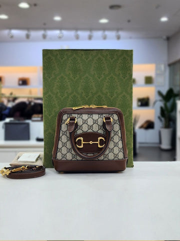 Gucci Horsebit 1955 Mini Top Handle Shoulder Bag 640716 156891108