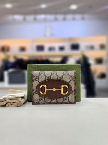 Gucci Horsebit 1955 Card Holder 621887 156891109