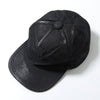 MAISON MARGIELA ブラックコーティングコットンキャップ 156891261 [P]