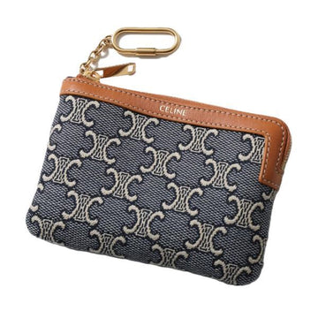 CELINE Münzbörse aus Jacquard Triomphe All Over 156893779