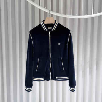 Celine Velvet Zip Jacket 156902128