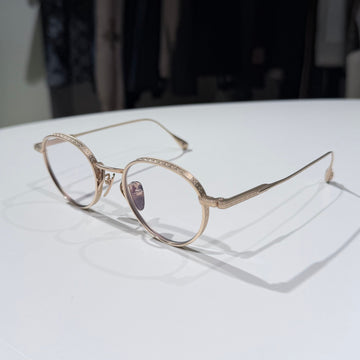 Chrome Hearts THICK Glasses Gold Eyewear 156902812