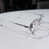 CHROME HEARTS バガソレス メガネ シルバー アイウェア 156902823 [P]