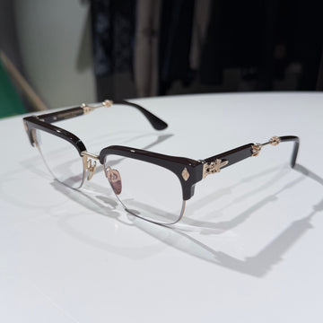 CHROME HEARTS Braune EVAGILIST Brille A+ Qualität 156902882