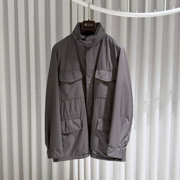Loro Piana Windmate Stormsystem Traveler Jacket Onyx 50 156903245