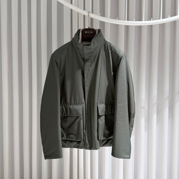 LORO PIANA Winterbooster Kaschmir 100 Bomberjacke 156903263