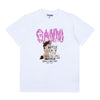 GANNI ポニー ロゴ レディース 半袖 Tシャツ 155592455 [P]
