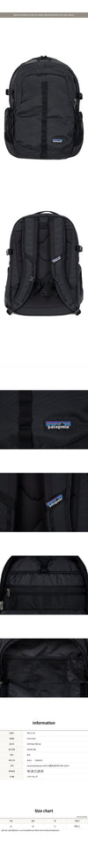 PATAGONIA 26FW Schwarzer Refugio Daypack 26L Rucksack 155450356 [P]