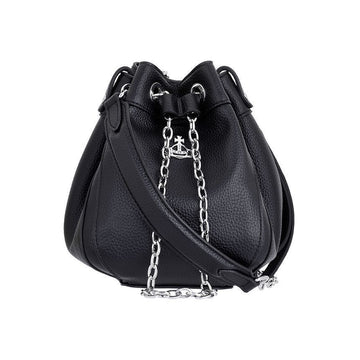VIVIENNE WESTWOOD Bio-Grün Grain Drawstring Kleine Bucket Taschen 135944510
