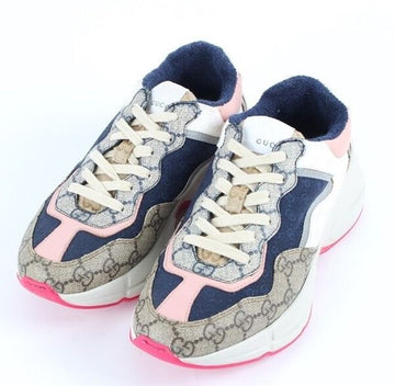 Gucci Laiton Pink Sole Sneakers 34(210) 156912164