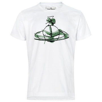 VIVIENNE WESTWOOD Klassisches T-Shirt 25FW Weiß ORB 3G01003X J001M A401 153083454