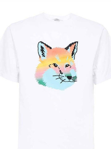 MAISON KITSUNE VIBRANT フォックス ヘッド イージー Tシャツ KM00118KJ0008 P100 133042850