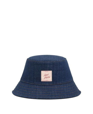 AMI Denim Baumwolle Paris Heritage Patch Cap 156912514