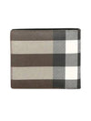 BURBERRY Check International Bifold Coin Wallet 151055880 [P]