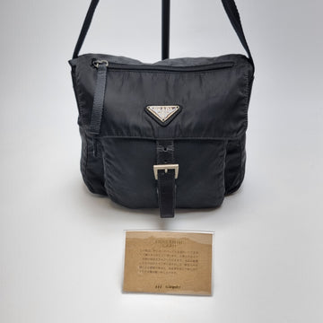 Prada Nylon Crossbody Bag Black 603-57 156912991
