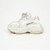 BALENCIAGA Allover-Logo Triple S Sneakers Weiß 156718687 [P]