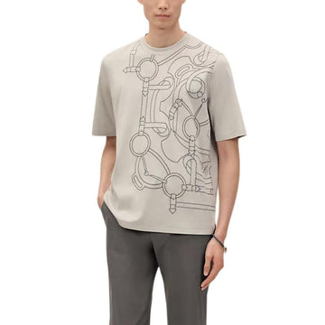 HERMES Herren T-Shirt Kurzarm H657790HA0CLA 156913169