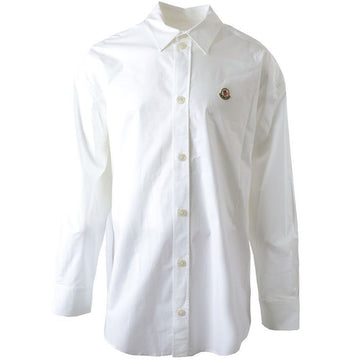 MONCLER シグネチャーロゴシャツ ホワイト 2F000 02 549QC 001 55134311