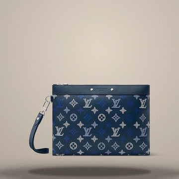 LOUIS VUITTON Pochette To-Go Navy Blau M28913 156917097