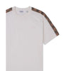 Burberry Check-Trimmed Cotton T-Shirt (8106246) 156919912 [P]