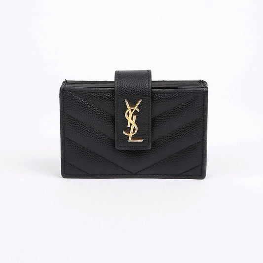 SAINT LAURENT Akordeon-Kartenhalter 607907 156797971