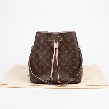 Louis Vuitton Monogram Canvas Bucket Bag Rose Powder 156799843