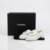 CHANEL ターンロックローファー ホワイト 156800102 [P]