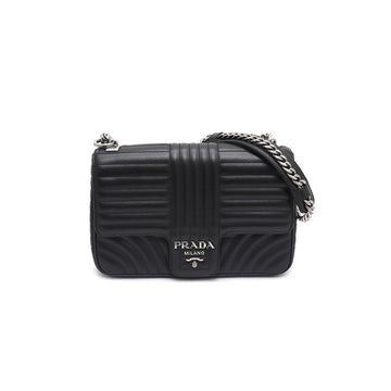 Prada Diagram Large Silver Chain Shoulder Bag and Crossbody Bag 1BD135 kk89825943 156923030
