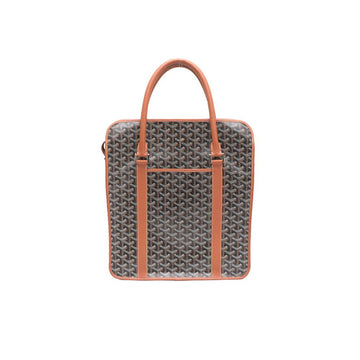 Goyard Burgundy Black Tan Tote Bag with Document Holder kk74475990 156923045