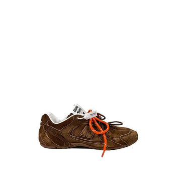 MIU MIU New Balance 530 Sneaker aus Wildleder und Mesh Zimt 155379906