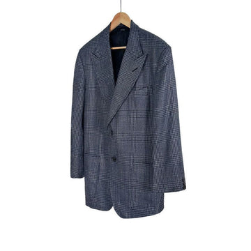 Tom Ford Men's Wool Silk Glen Check Single Breasted Blazer Jacket 52 145173367