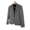 Celine Women’s Houndstooth Wool Silk Blazer Jacket Grey Black 154765094 [P]