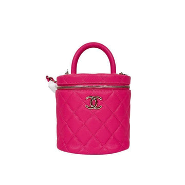 CHANEL Women’s Caviar Calfskin Vanity Crossbody in Pink 149944933