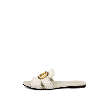 Dior Christian Women's 30 Montaigne Mule Slipper Ivory 36 144188367