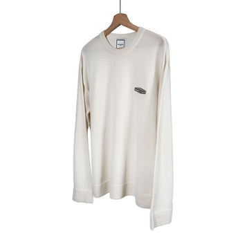 Wooyoungmi Round Wool Knit Sweater T-Shirt Ivory 48 154153593