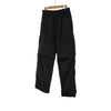 JUUN.J Herren Weite Bein Abnehmbare Krawatte Nylon Hose Schwarz 48 147620762 [P]