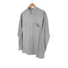 Dior Men's Cotton Stripe Oxford Shirt Grey 39 155485839 [P]