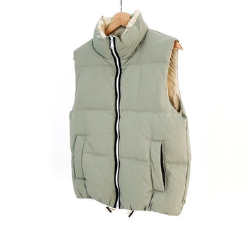 Brunello Cucinelli Women's Monili Zip Padded Vest Green 36 143525367