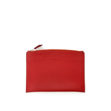 Hermes Bazar Clutch MM Loose Grenat 143524744