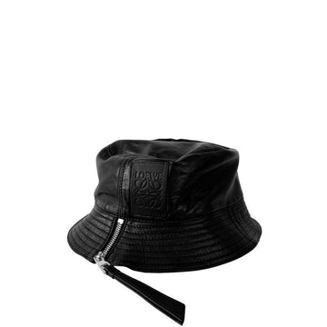 LOEWE Anagramm Logopatch Fischerhut Napa-Leder Bucket Hat M P00697517 143524639