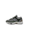 CHANEL CC Logo Cruise Trainer Sneakers Grey Green 36.5 146721573 [P]