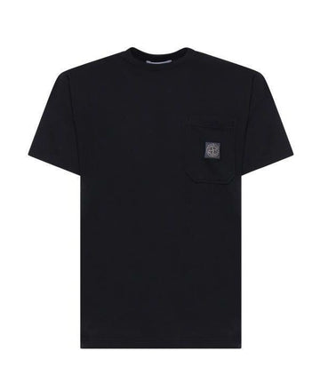 STONE ISLAND 2100032 Baumwoll-Jersey Fissato Effekt L1S15 2100032 S0057 V0020 156726300