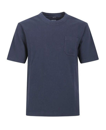 CP COMPANY Pigment gefärbtes Kurzarm-T-Shirt 20CMTS173A 005527S 889 156727314