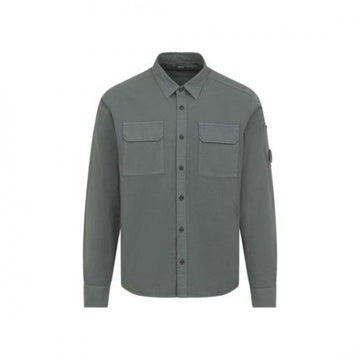 CP Company Gabardine Long Sleeve Lens Shirt 156727378