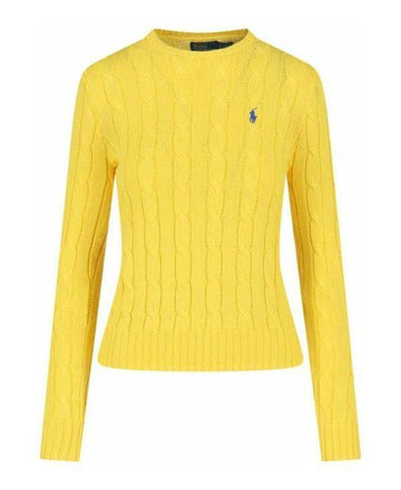POLO RALPH LAUREN Pima Baumwolle Kabelstrickpullover mit Pony-Logo 156728309