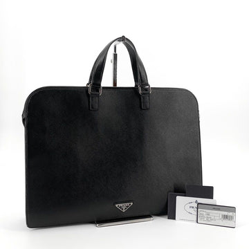 PRADA Saffiano Dreieckslogo Aktentasche Tote Bag vr0023 156928453